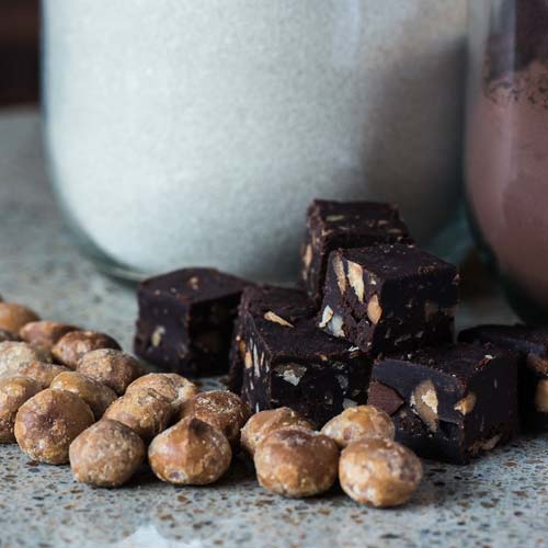 Chocolate Macadamia Fudge